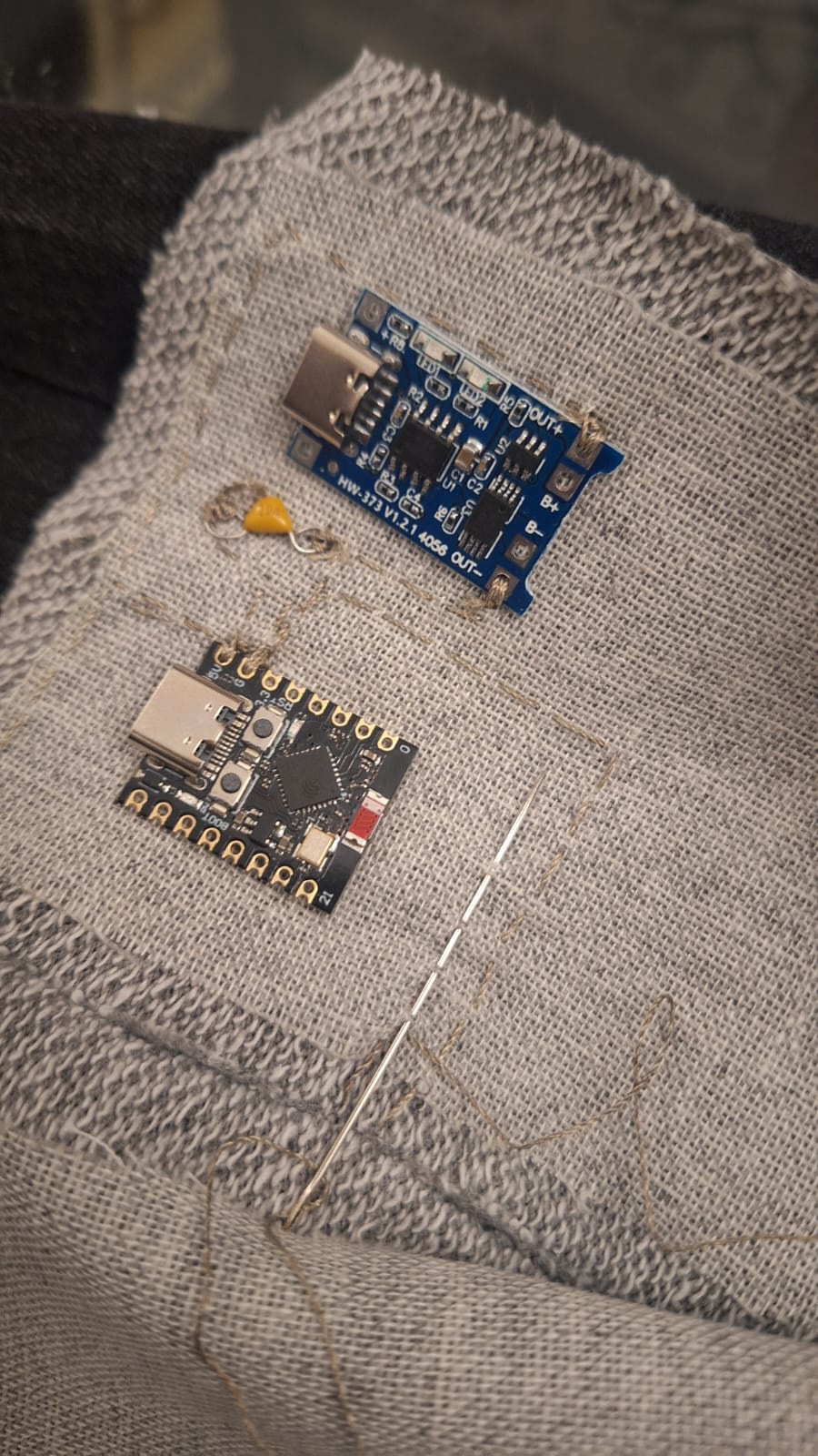 Layout del Microcontrolador